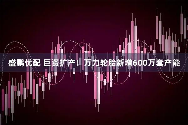 盛鹏优配 巨资扩产!万力轮胎新增600万套产能